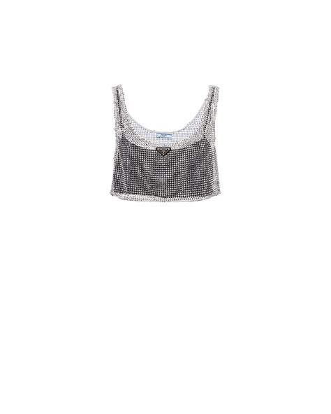 prada diamond top|prada sleeveless top.